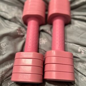 Pink Dumbbells - SOLD